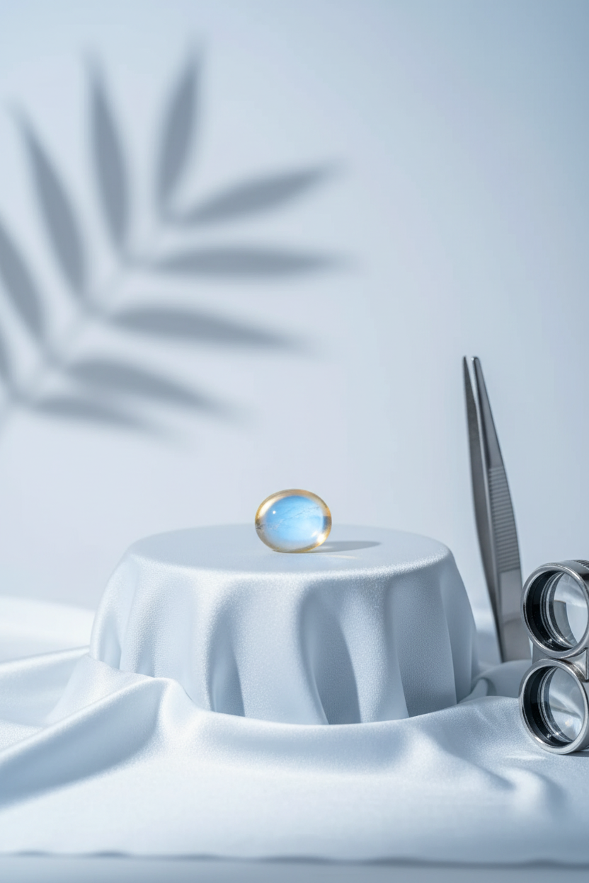 Moonstone (Chandrakant Mani) – 5 Carat | Natural Healing Gemstone - ManiMonk