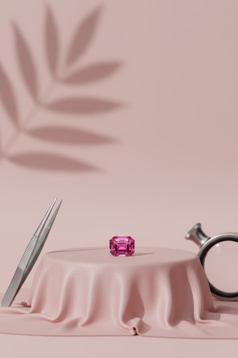 Natural Ruby Stone (Manik) – 3 Carat | Certified Sun Gemstone