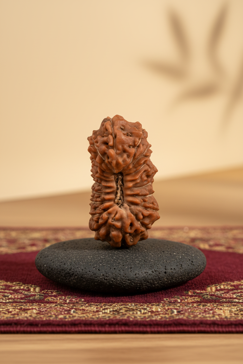 19 Mukhi Rudraksha Java Indonesian 13mm Regular Certified 1 - ManiMonk