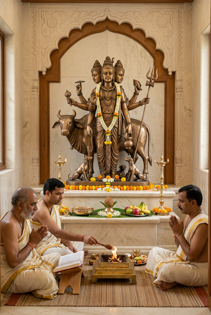 Dattatreya Puja and Yajna