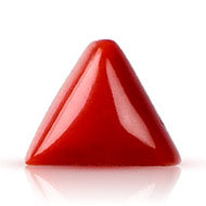 Italian Coral Triangular - 4.20 Carats