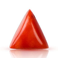 Italian Coral Triangular - 4.90 Carats