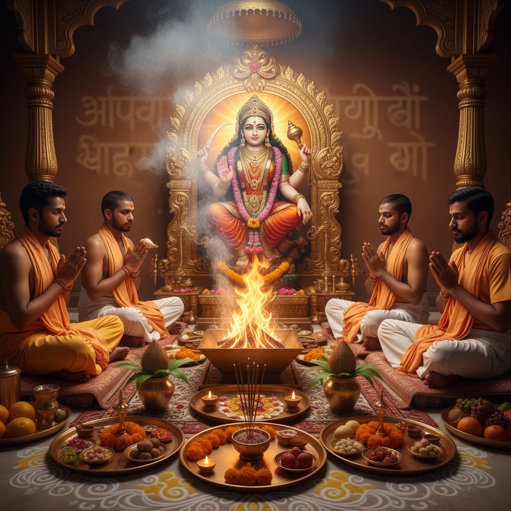 Jagadamba Karya Siddhi Puja-51000 Chants