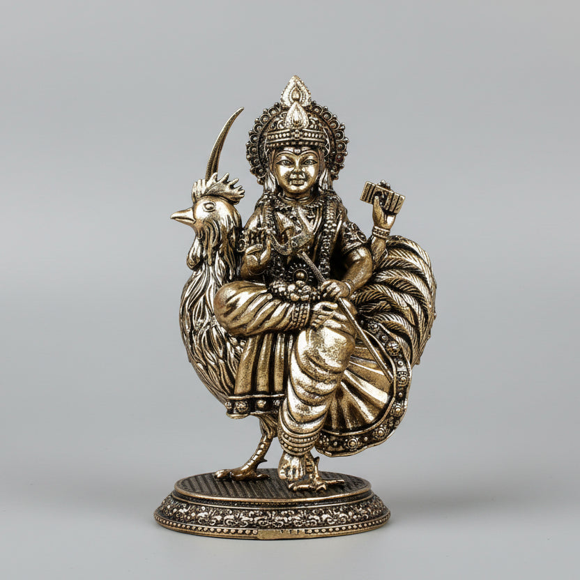 Bahuchar Mata Ashtadhatu Idol