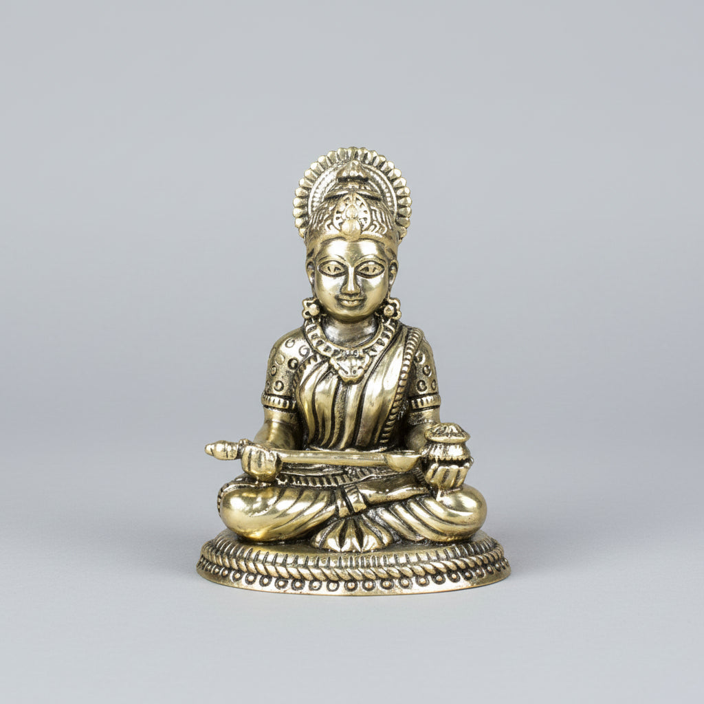 Annapurna Mata Ashtadhatu Idol