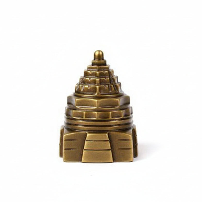 Shree Yantra in Tiger Eye Stone 116 gms II
