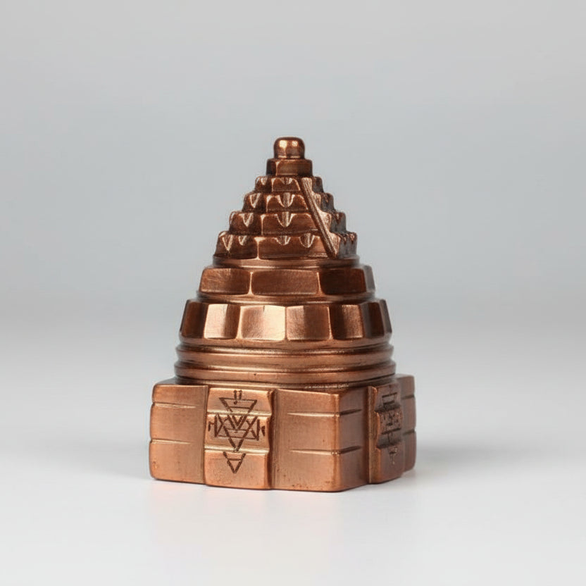 Shree Yantra in Tiger Eye Stone 111 gms