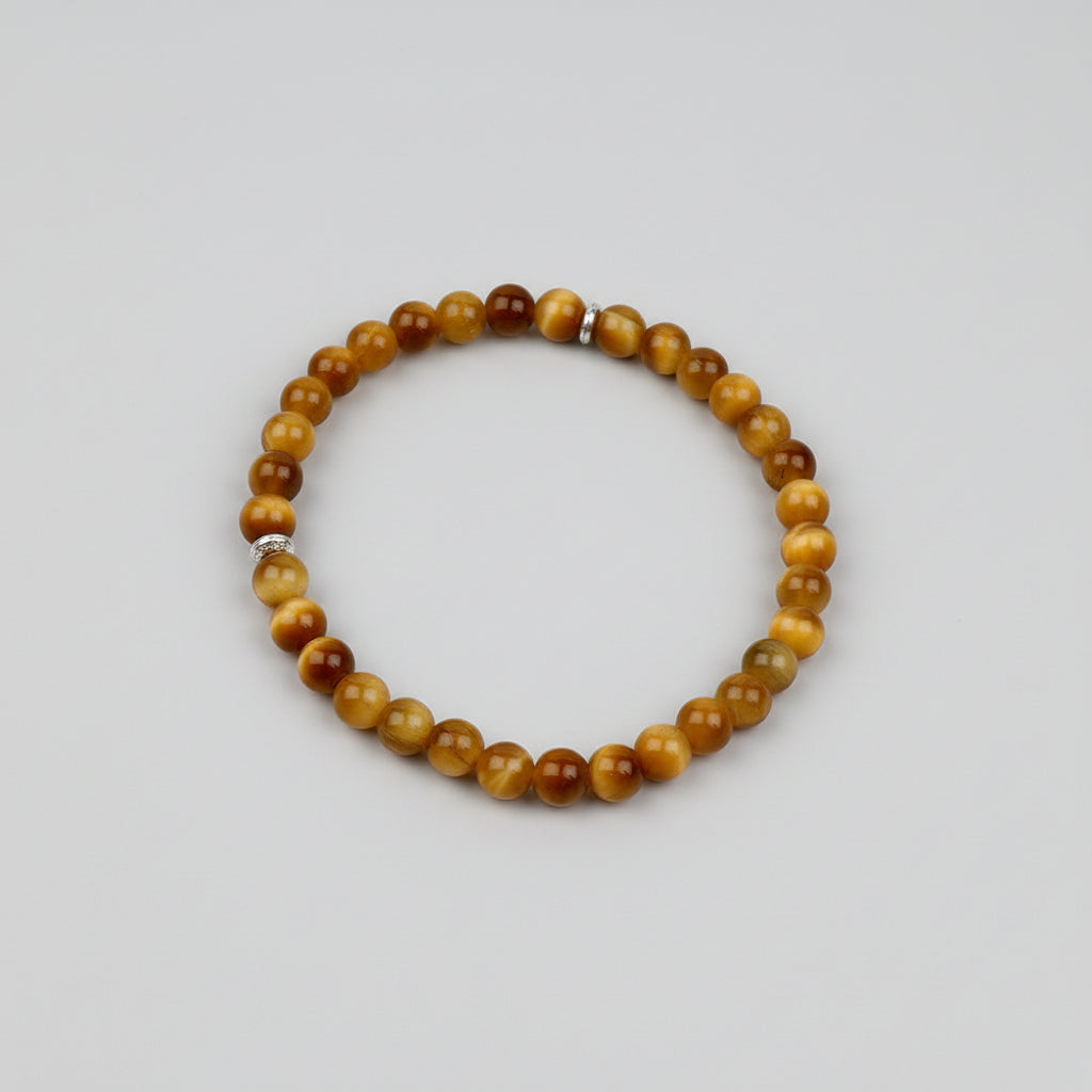 Brown Cats Eye Bracelet-10 mm