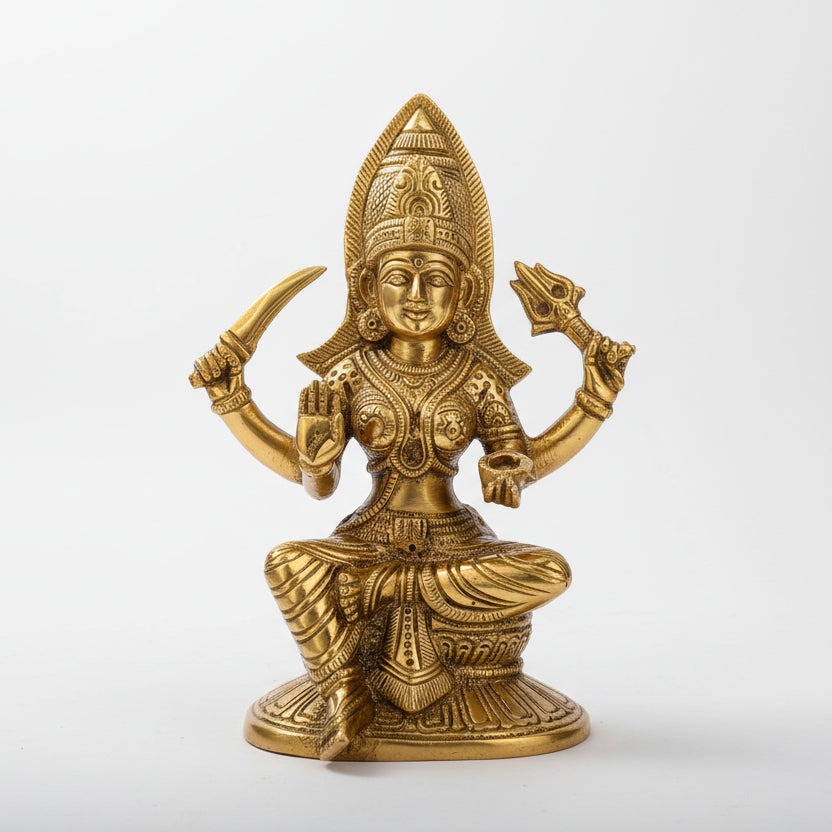 Santoshi Maa Idol in Brass