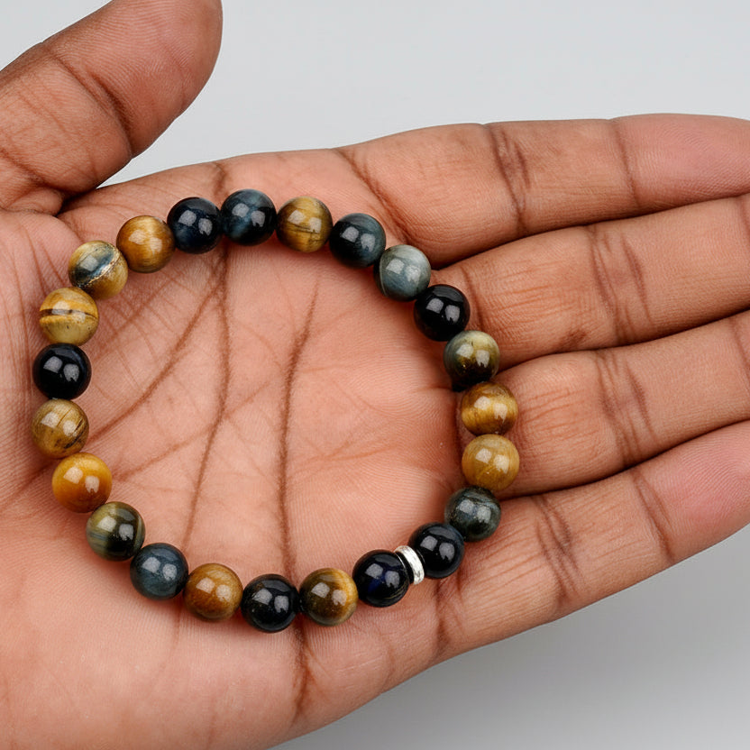 Black Cats Eye Elastic Bracelet