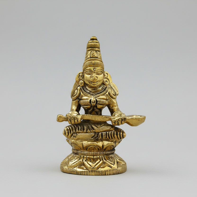Maa Annapurna Devi Brass Murti