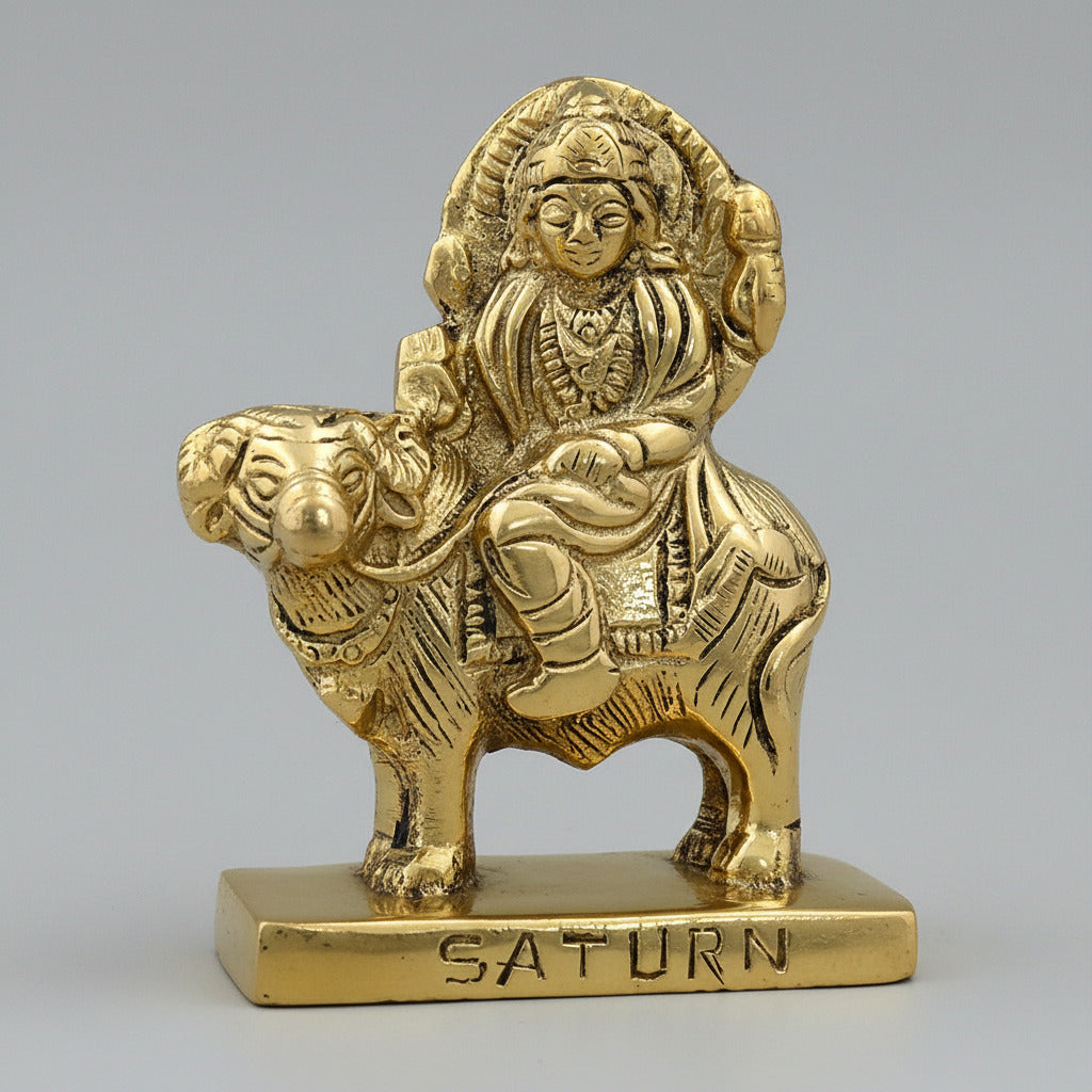 Shani Dev Brass Idol