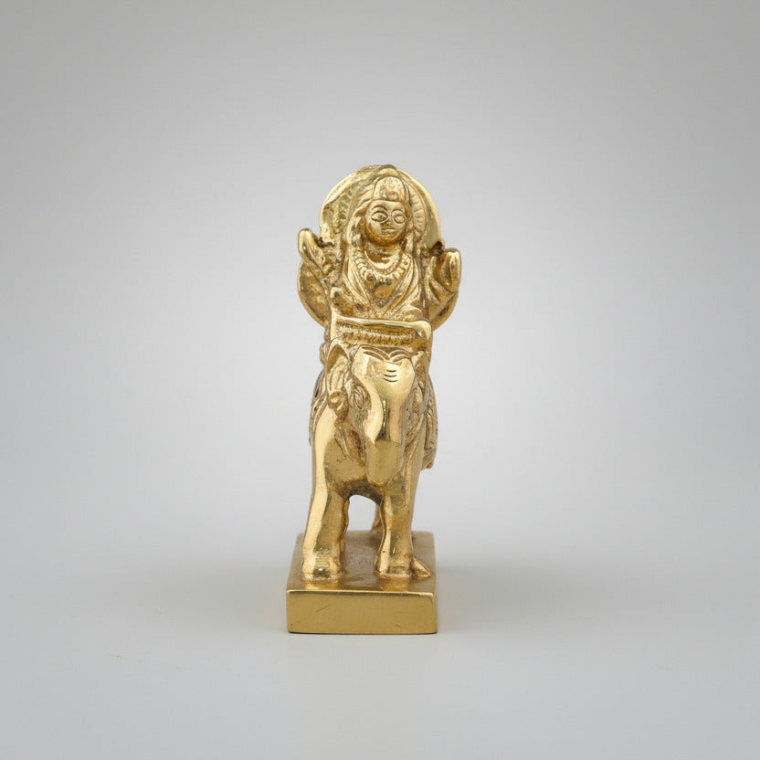 Brishaspati Dev Brass Idol