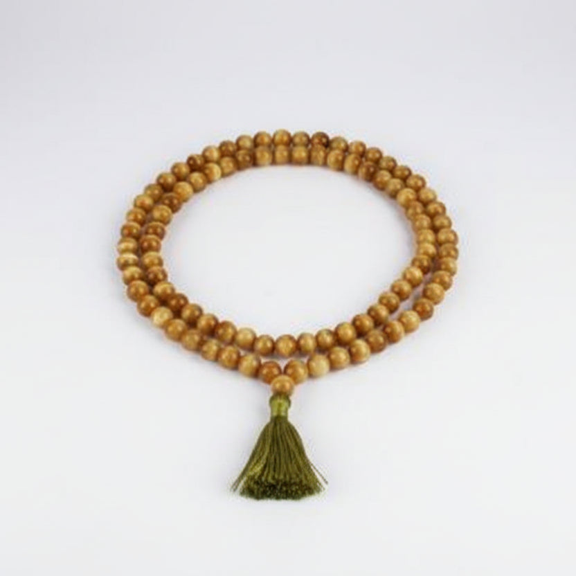 Cats Eye Round Mala (8 mm)-54 Beads
