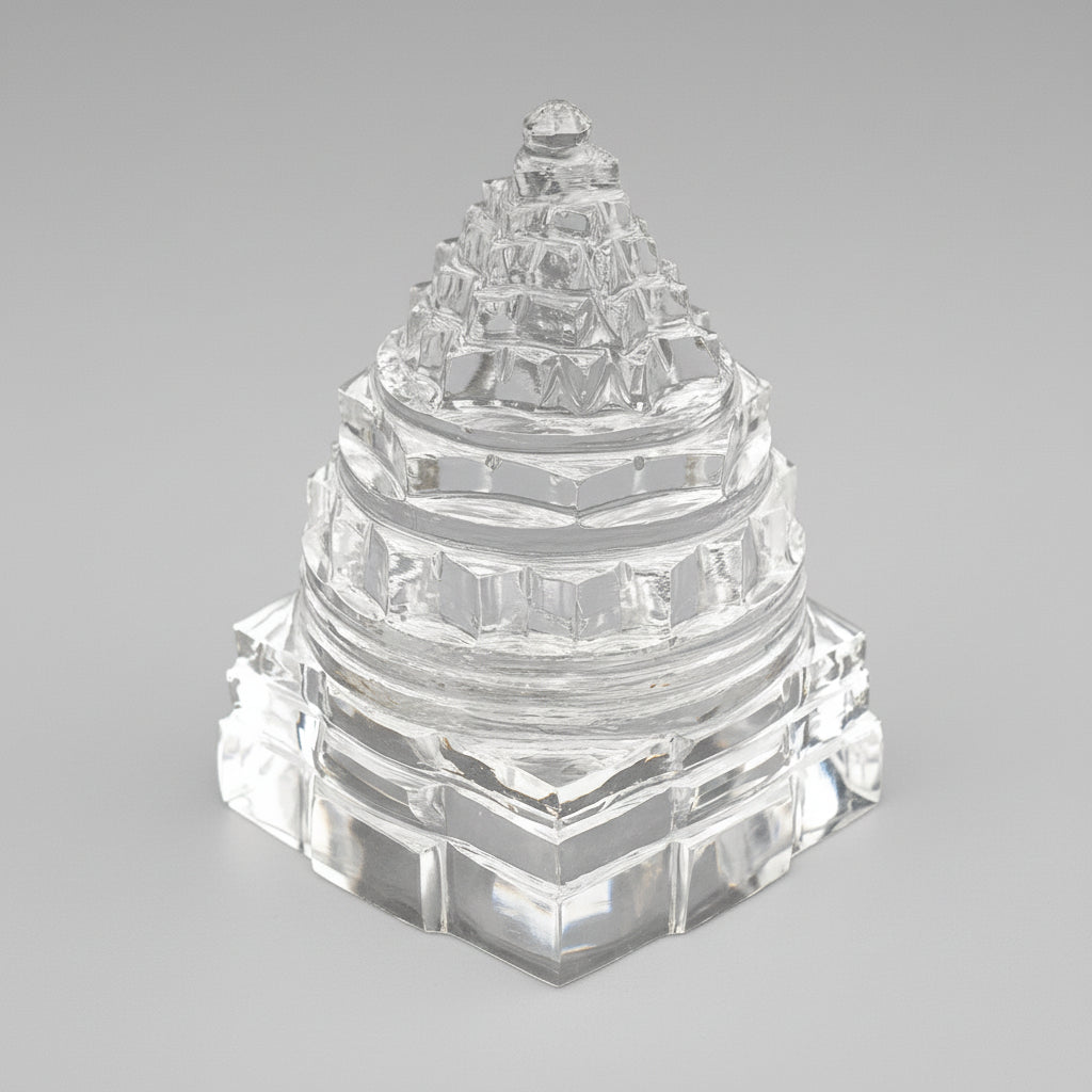 Sphatik Shree Yantra - 163 gms