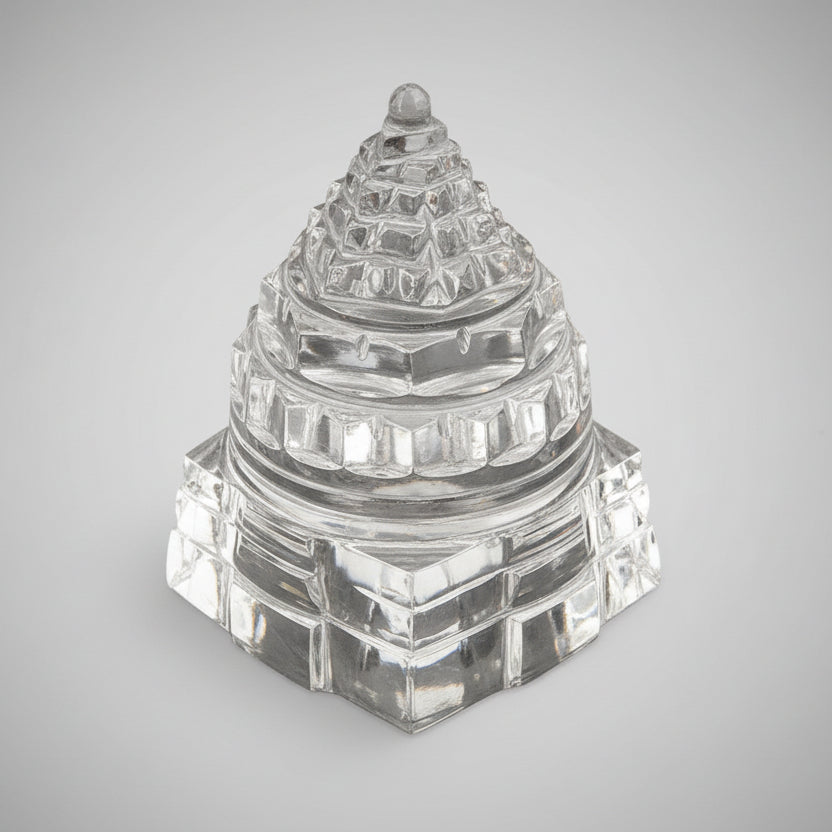 Sphatik Shree Yantra - 137 gms I