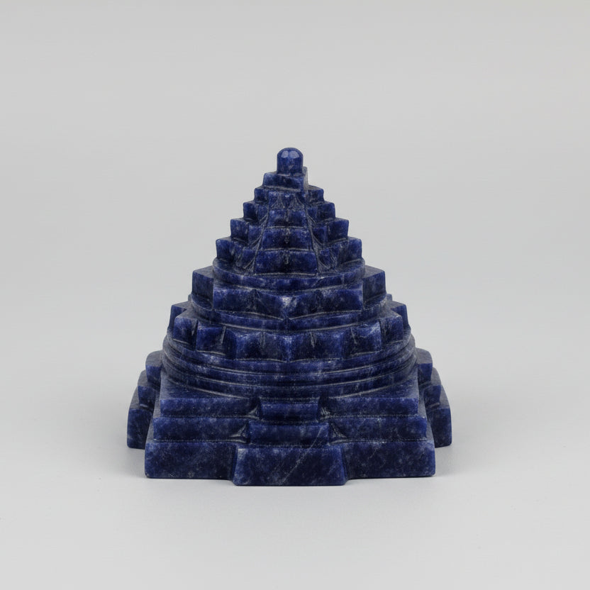 Blue Sodalite Shreeyantra - 288 gms