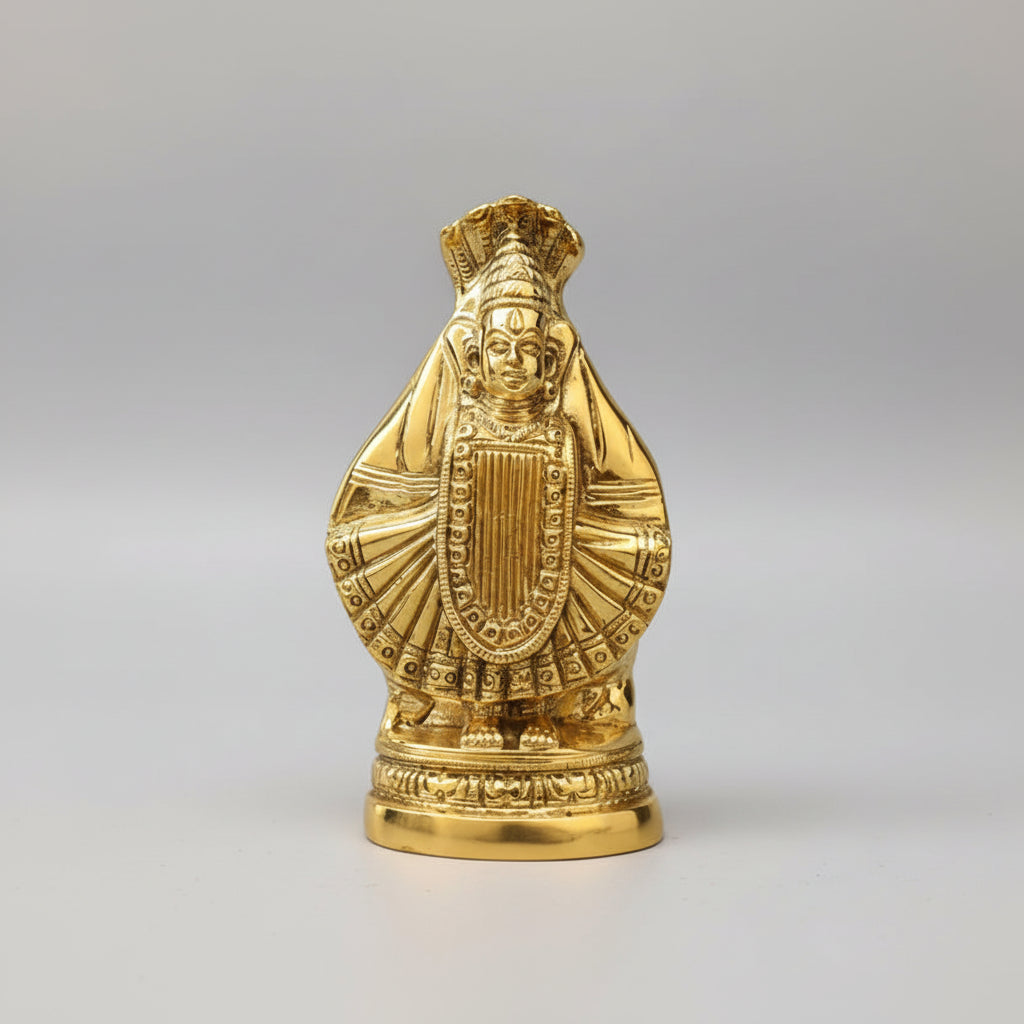 Kolhapur Mahalaxmi Brass Idol