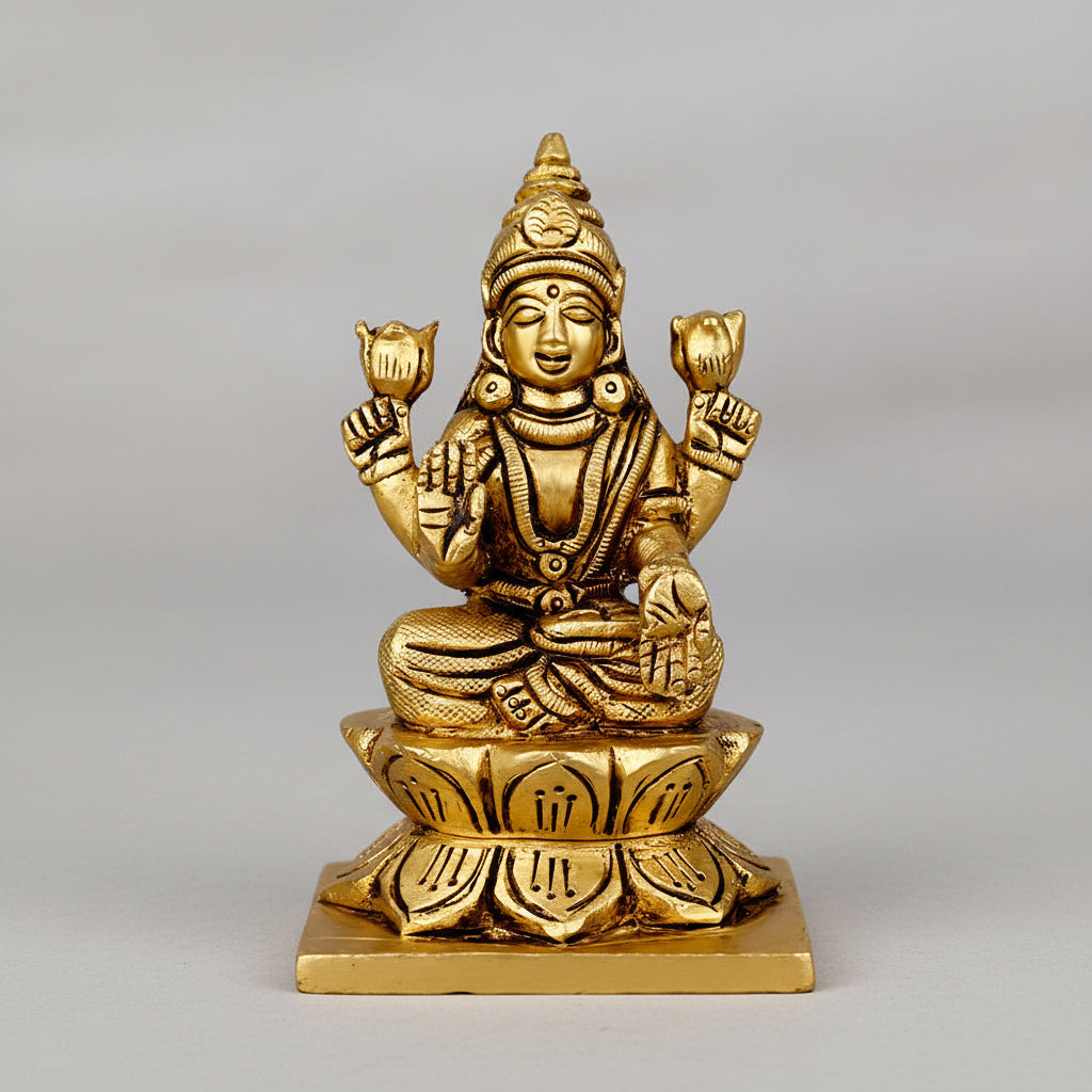 Kamal Lakshmi Brass Idol