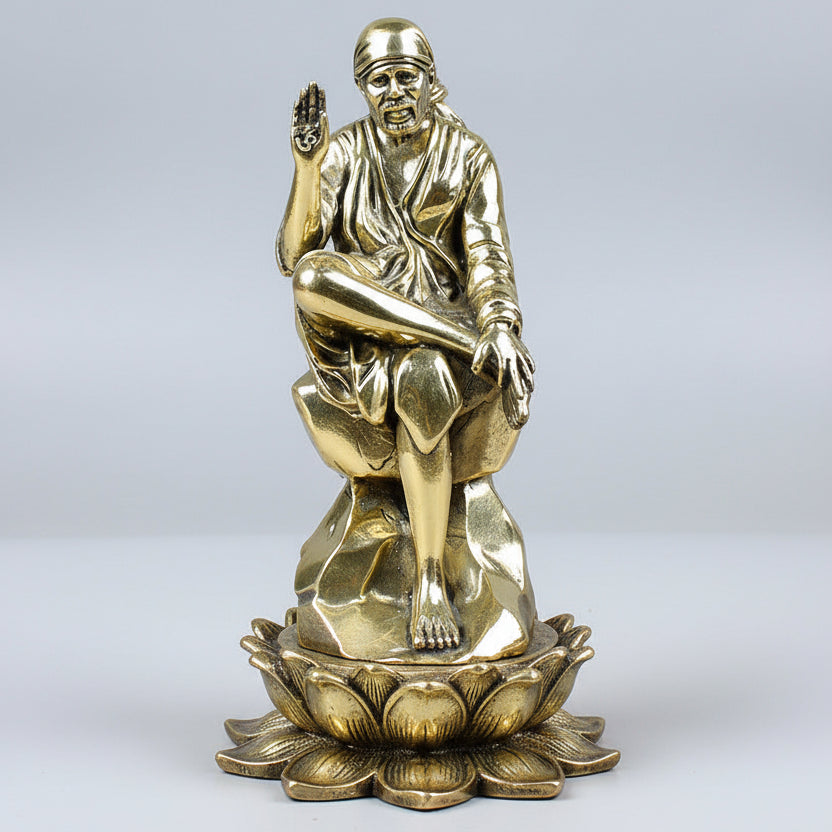 Shirdi Sai Baba Ashtadhatu Idol