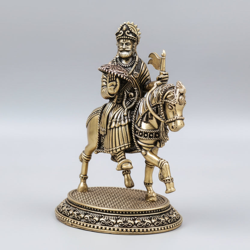 Shree Ramdev Pir Ashtadhatu Idol