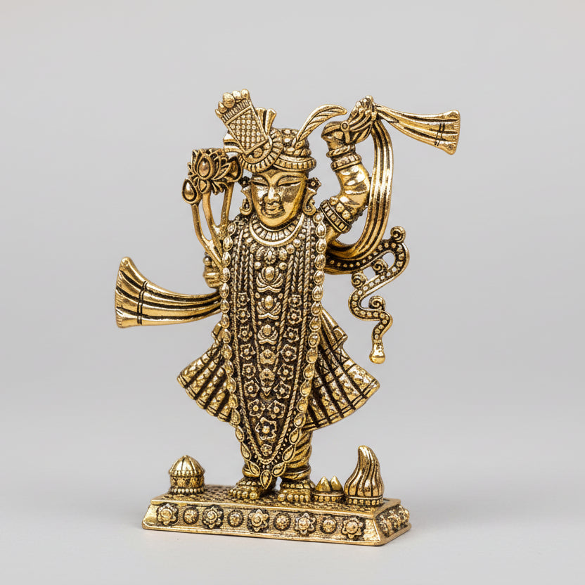 Shrinathji Ashtadhatu Idol