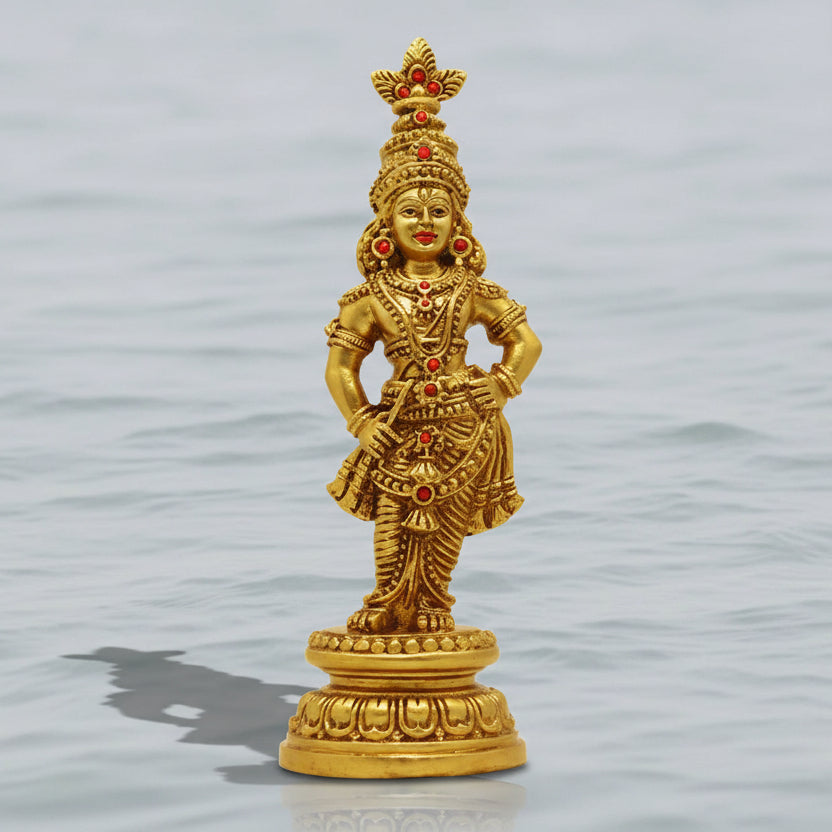 Brass Krishna Statue