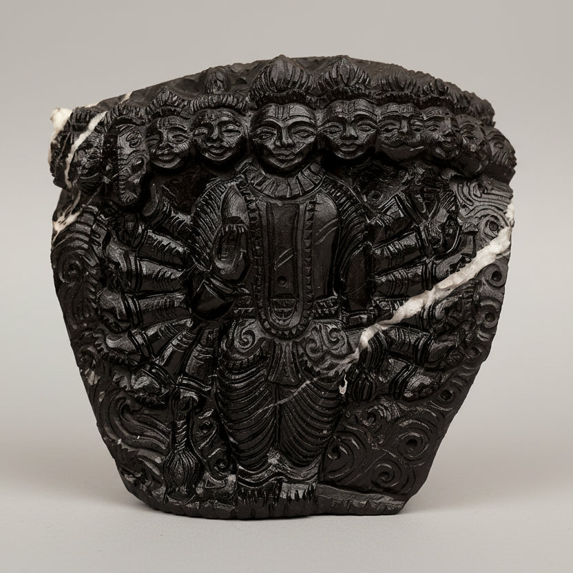 Vishwaroop Vishnu Shaligram Murti