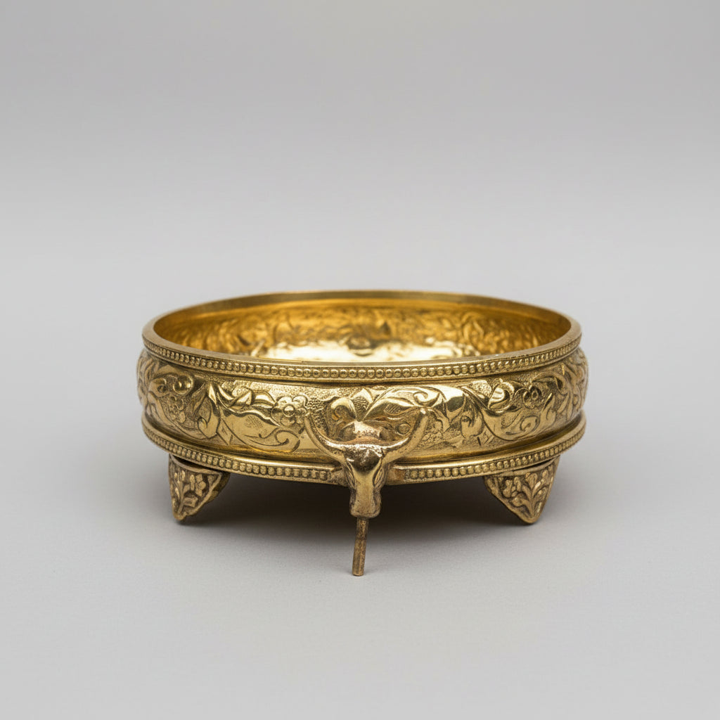 Brass Abhishek Gaumukh Pot-Extra Large