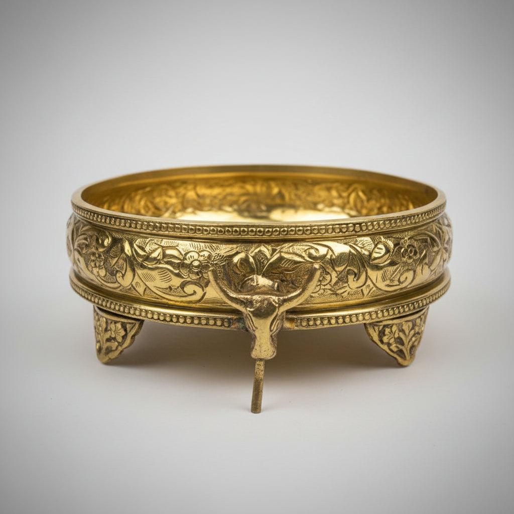 Brass Abhishek Gaumukh Pot-Regular