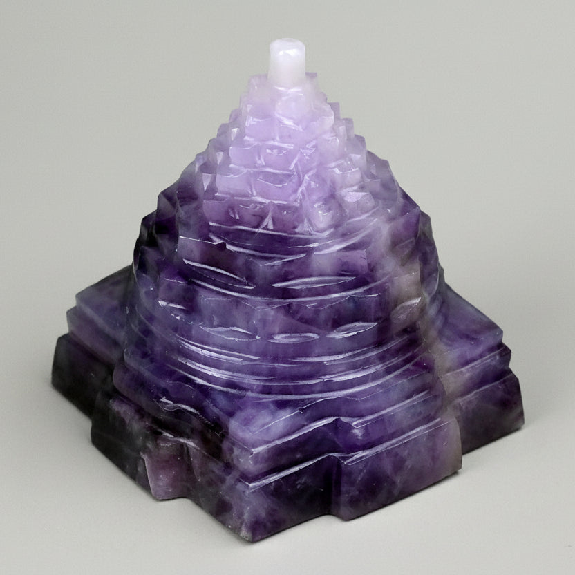 Amethyst Shree Yantra - 100 to 110 gms