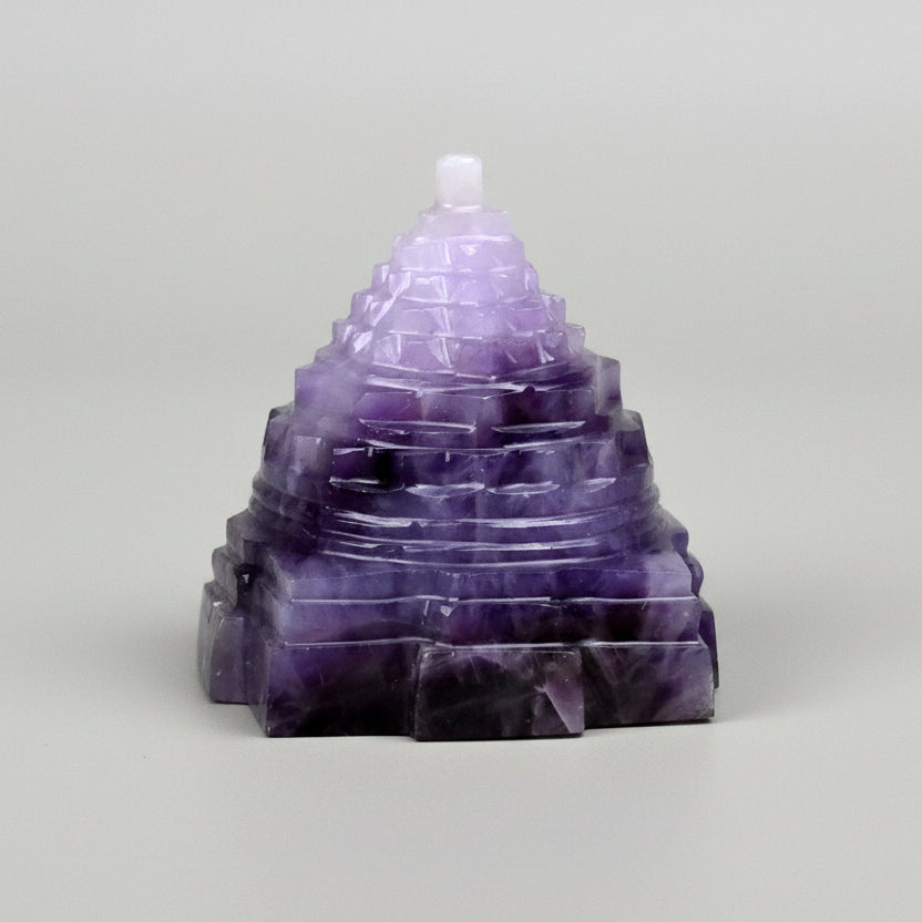 Amethyst Shree Yantra - 100 to 110 gms