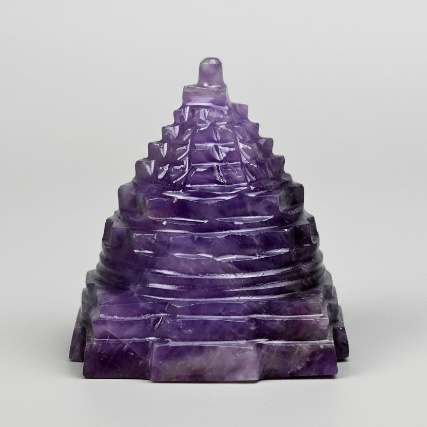 Amethyst Shree Yantra - 70 gms