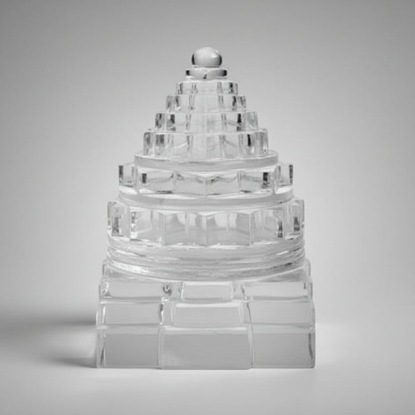 Shree Yantra in Sphatik 763 gms