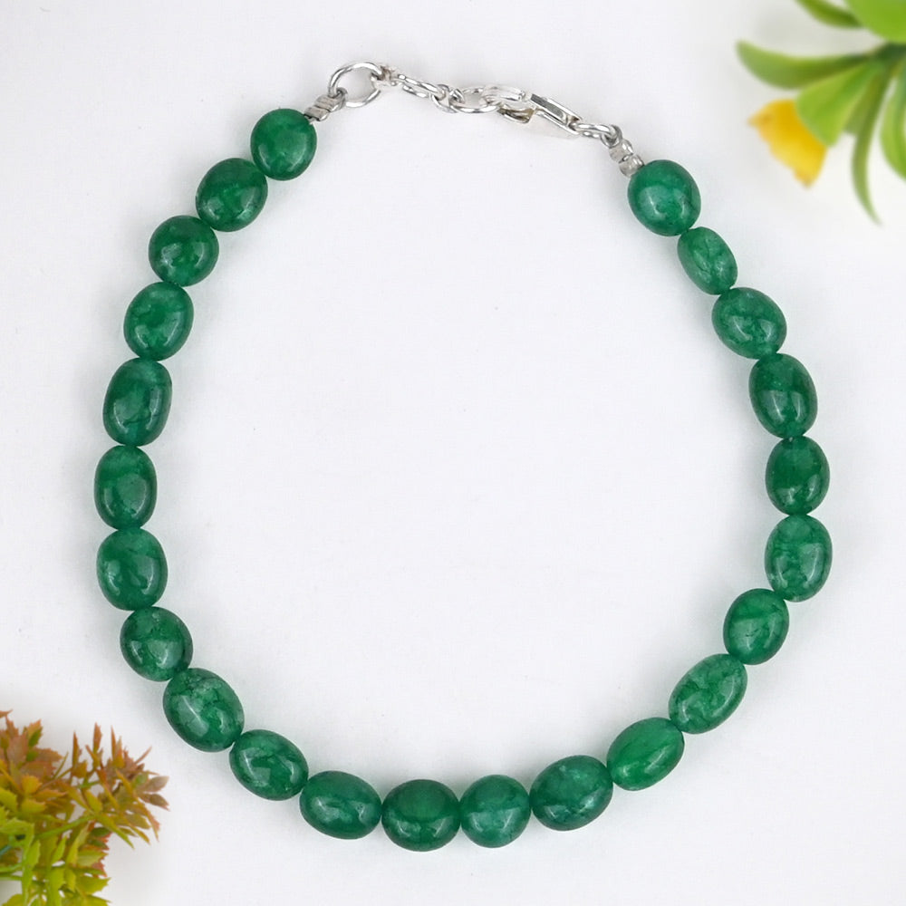 Emerald Oval Bracelet-44.35 carats