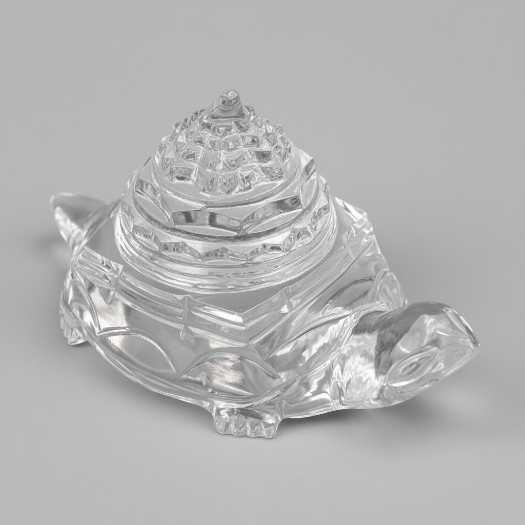 Sphatik Kurma Shree Yantra - 120 gms