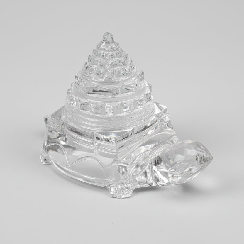 Sphatik Kurma Shree Yantra - 154 gms