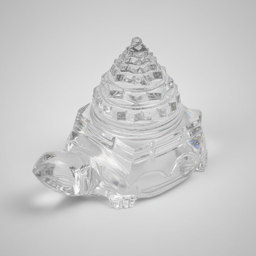 Sphatik Kurma Shree Yantra - 154 gms