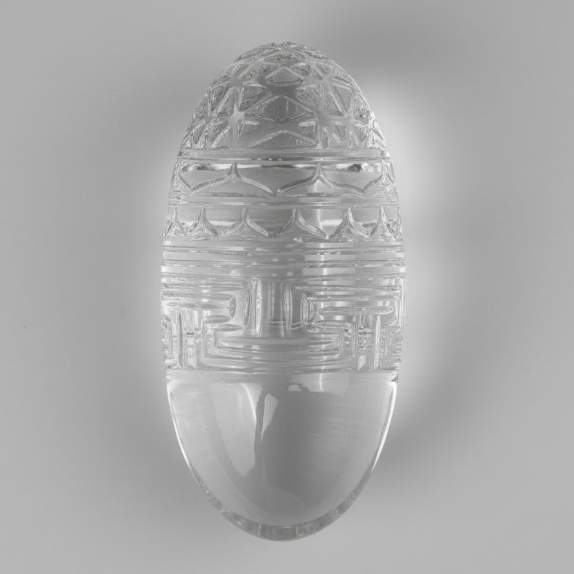 Sphatik Shree Yantra on Lingam - 142 gms