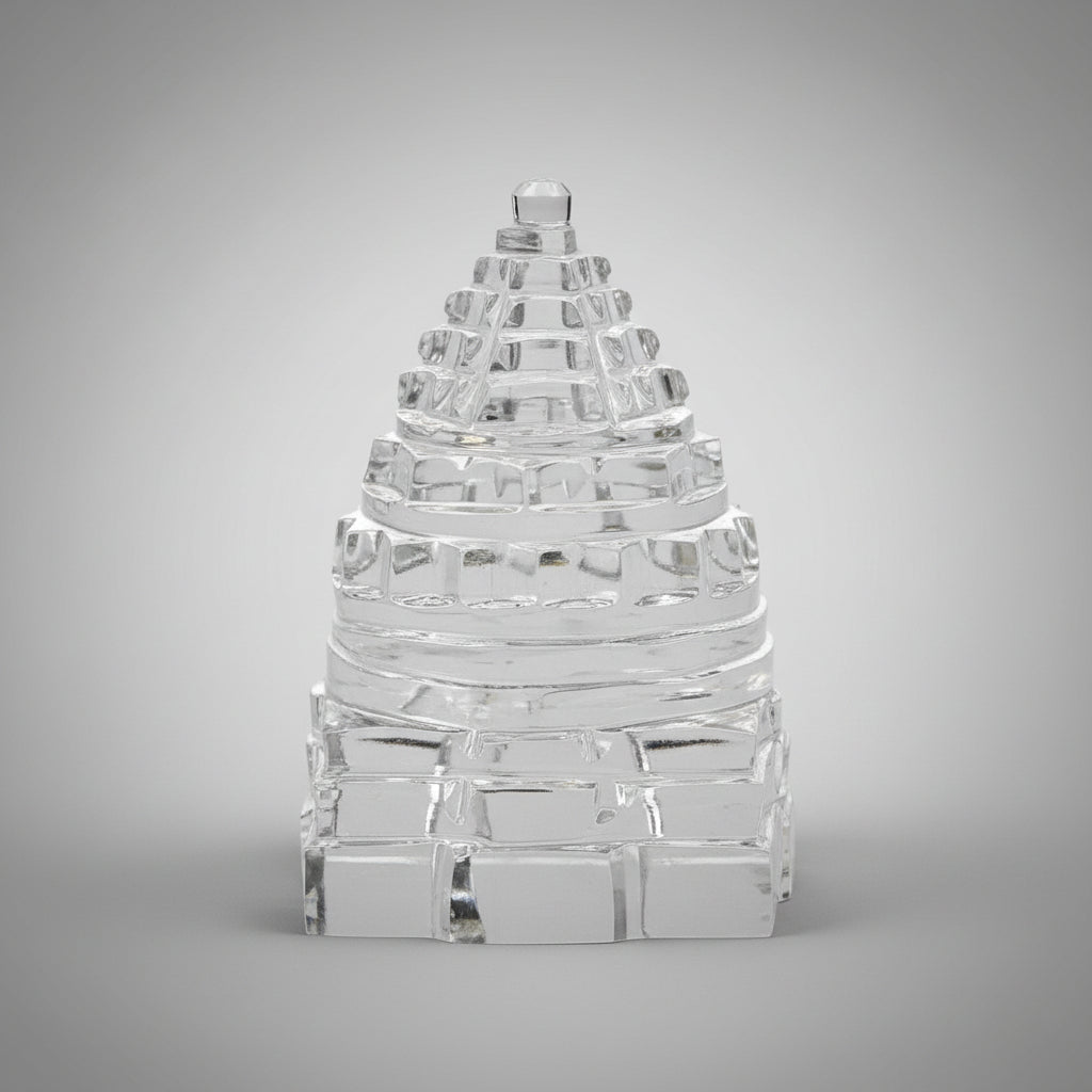 Sphatik Shri Yantra - 124 gms