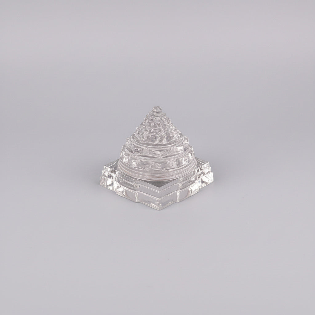 Sphatik Shree Yantra - 365 gms