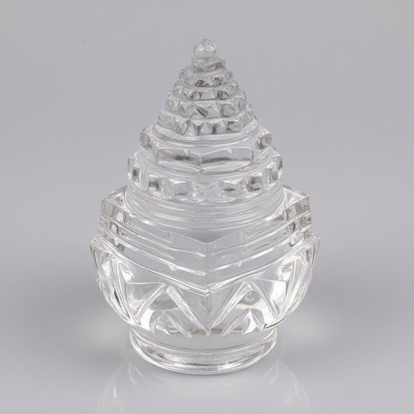 Sphatik Shree Yantra on Lotus - 97 gms