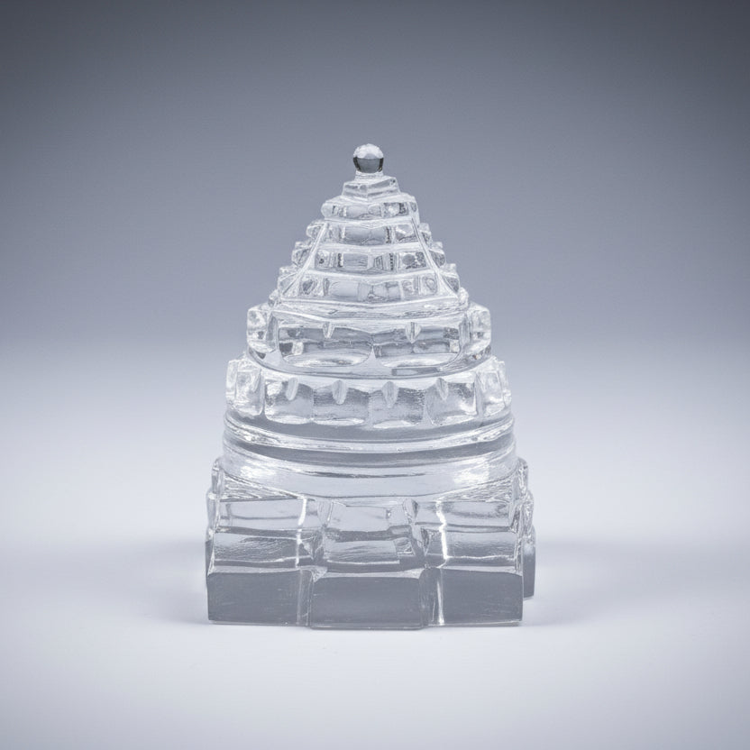 Sphatik Shree Yantra - 118 gms