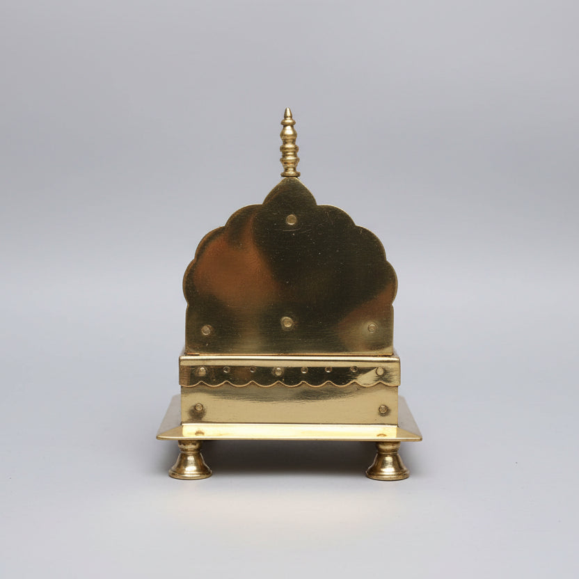 Brass Singhasan God Throne-7 inches