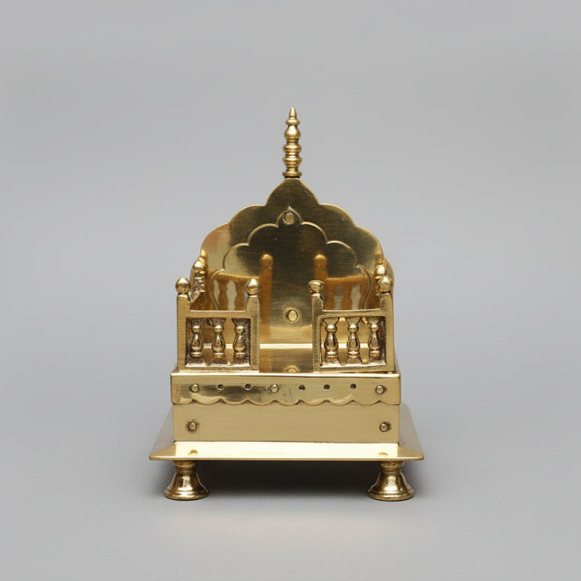 Brass Singhasan God Throne-12 inches