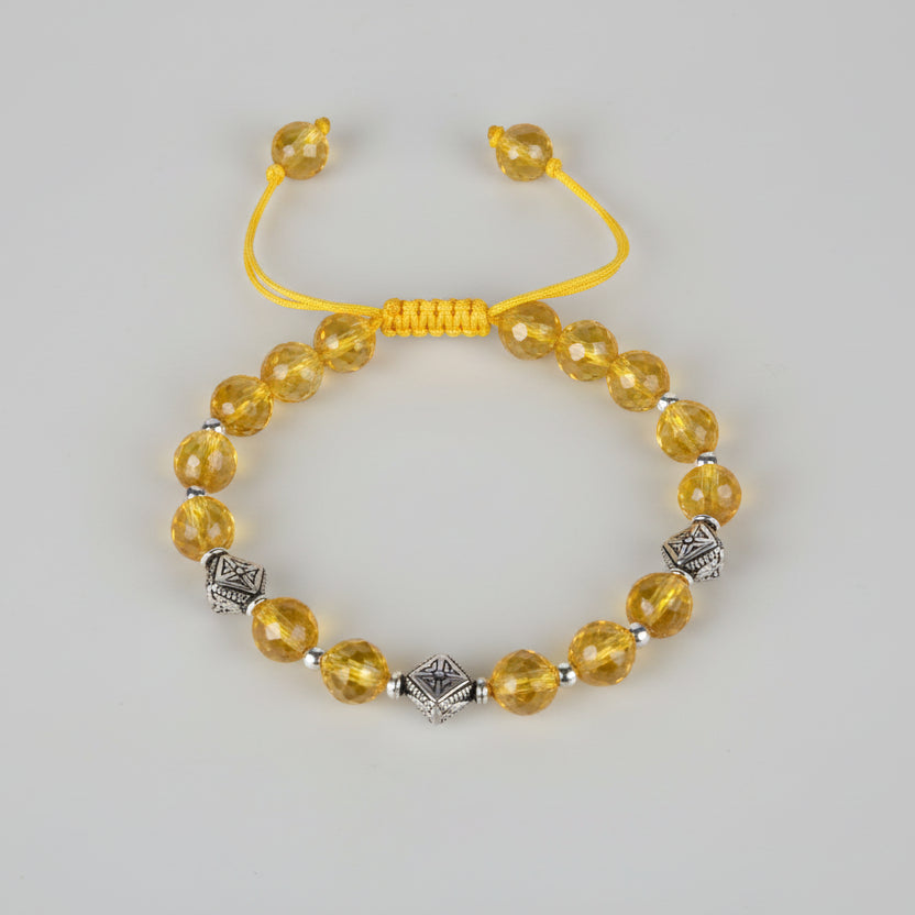 Yellow Citrine Bracelet