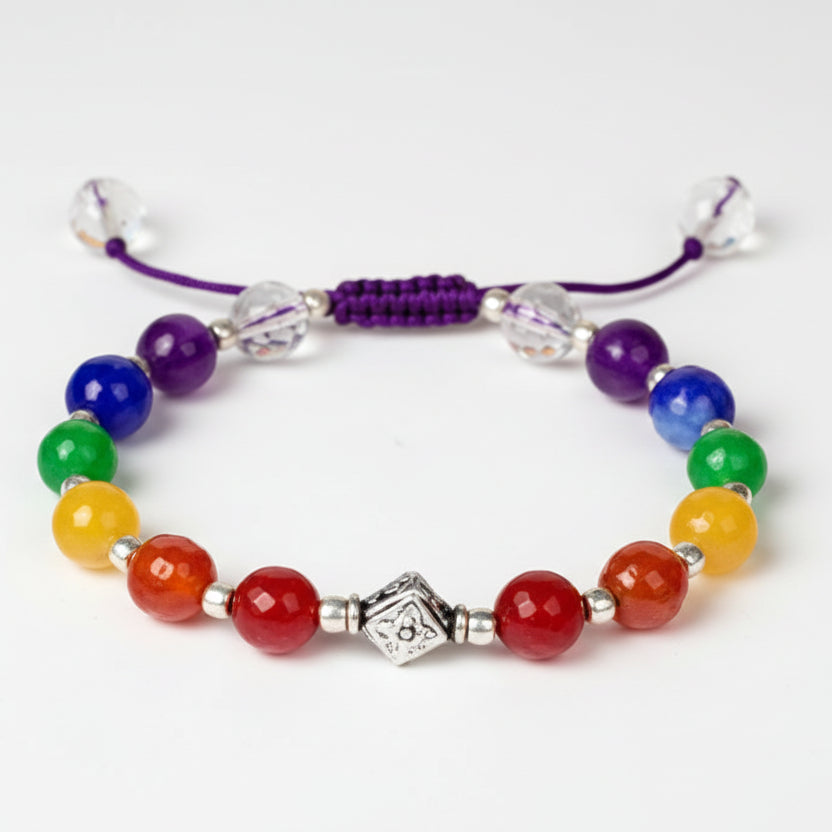 Seven Chakra Gemstone Bracelet