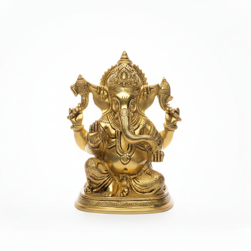 Shree Ganesh Brass Idol
