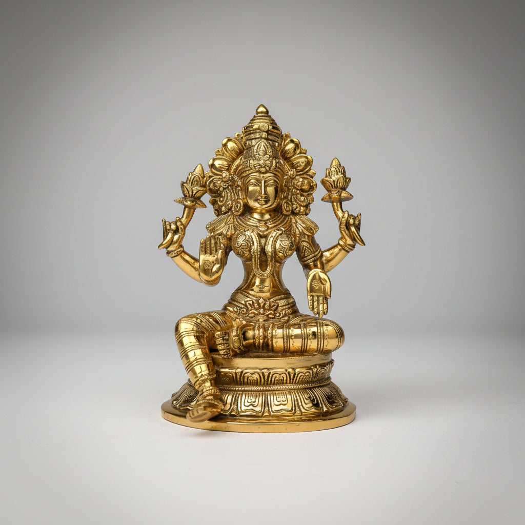 Laxmi Brass Idol