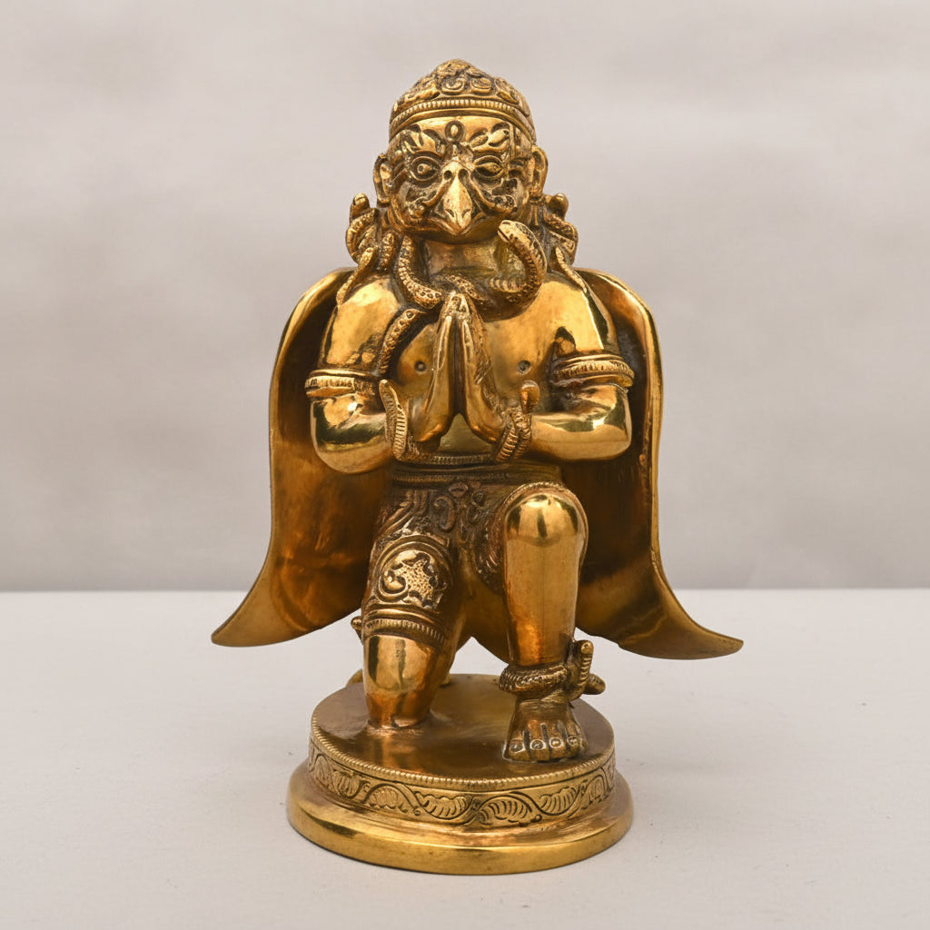 Garuda Vishnu Vahan Brass Idol